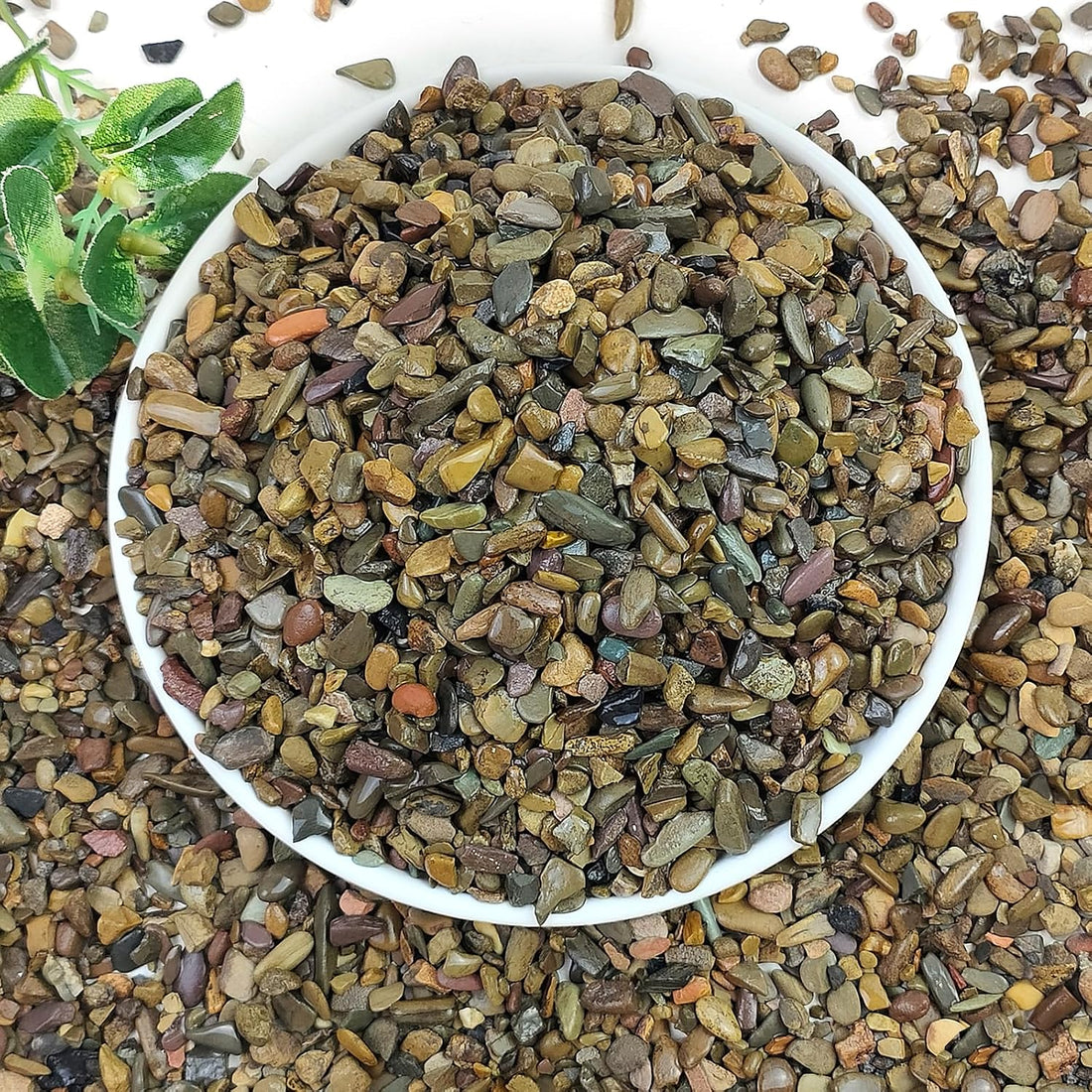 YISZM Aquarium Gravel, 2lbs Fish Tank Rocks