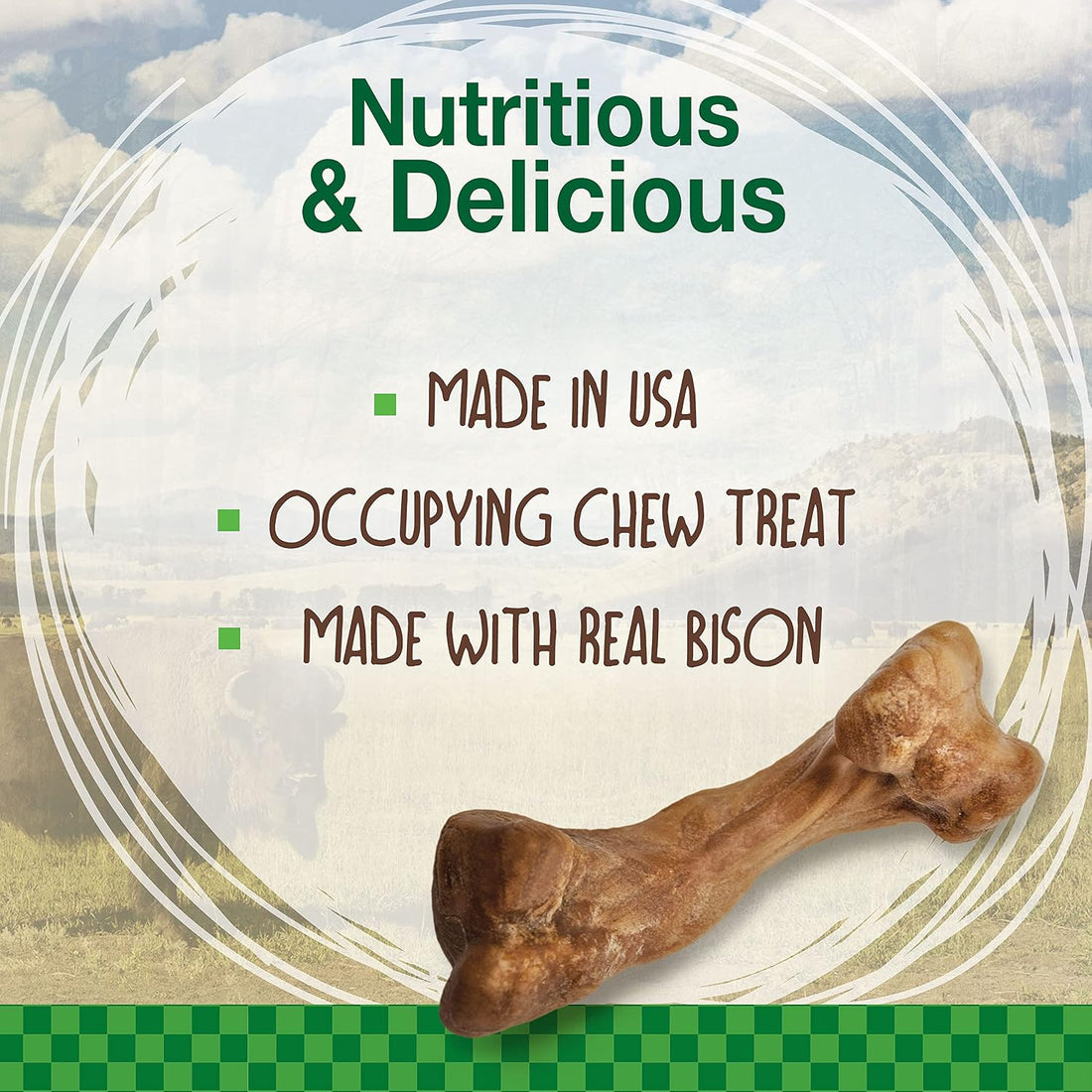 Nylabone Healthy Edibles WILD Natural Dog Chews