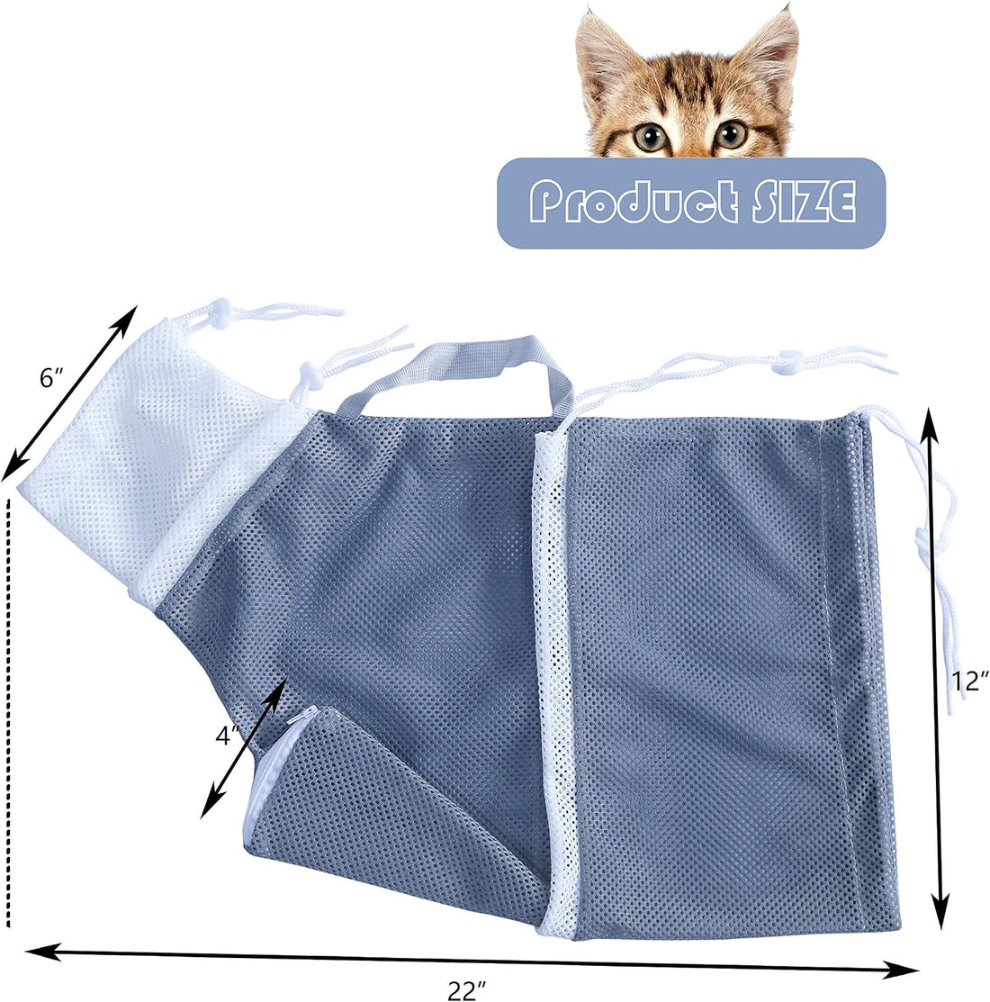 Marosynix Cat Bathing Grooming Bag