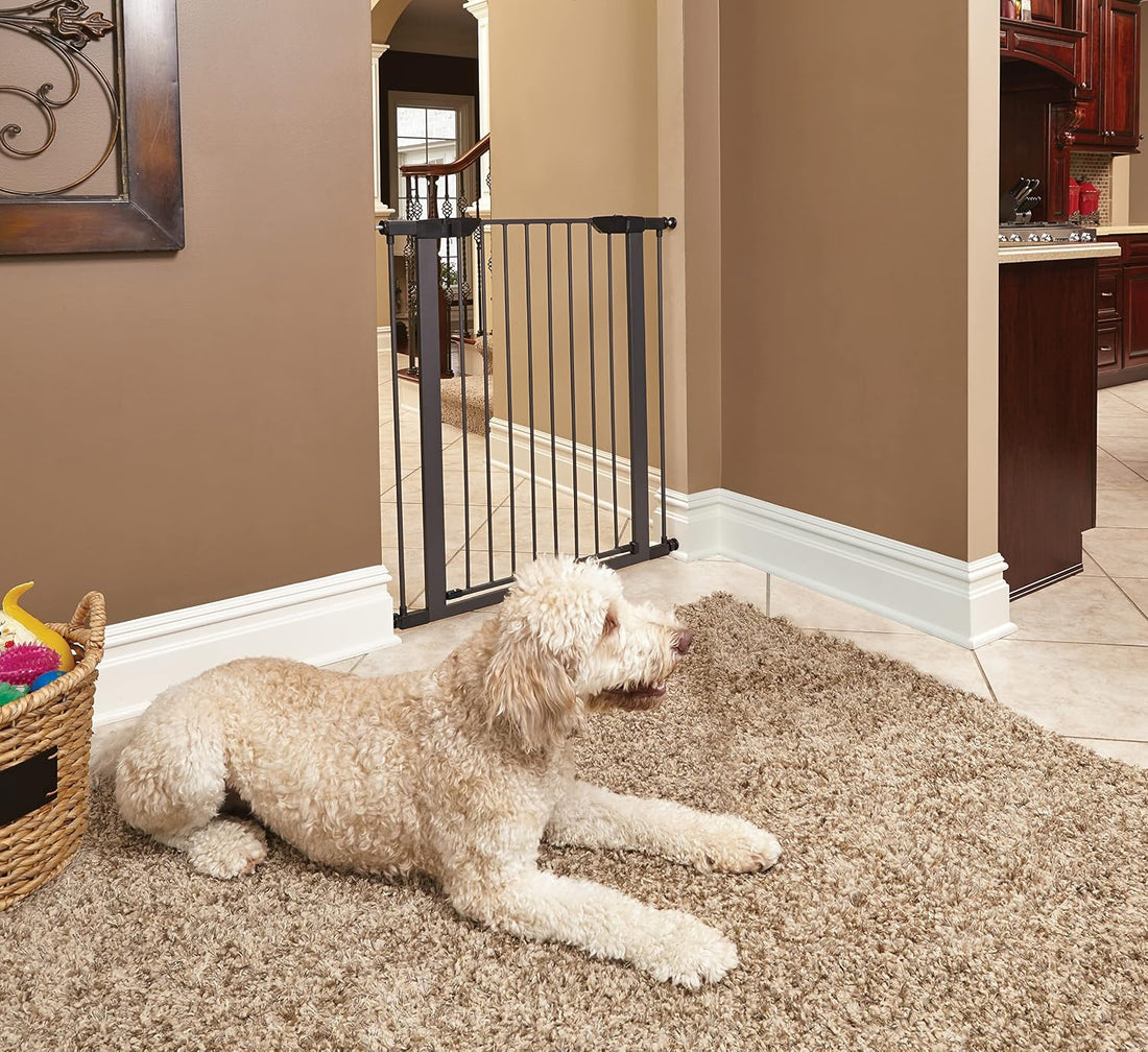 MidWest Homes for Pets 39-Inch High Walk-Thru Pressure Mounted Steel
