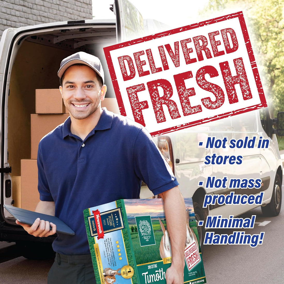 Small Pet Select 3rd Cutting Super Soft Timothy Hay, Picky Eaters