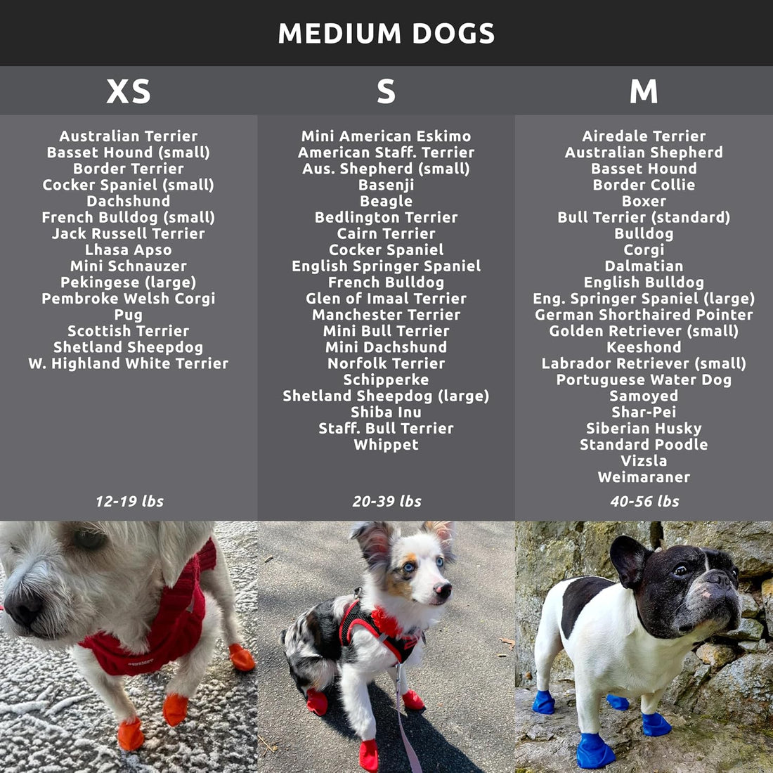 PawZ Rubber Dog Boots - Waterproof Non-Slip Dog Shoes for Hot Pavement
