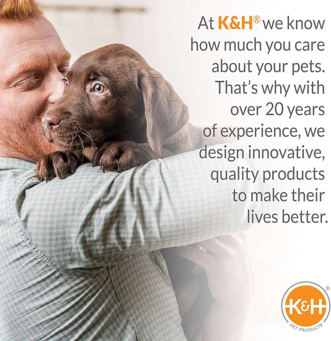 K&H PET PRODUCTS Self-Warming Crate Pad Mocha X-Small 14 x 22 Inches