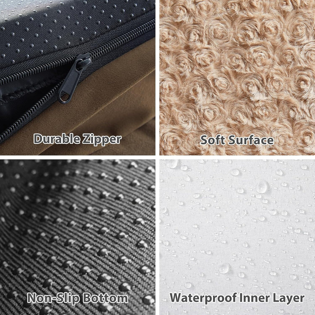BFPETHOME Orthopedic Washable Dog Bed