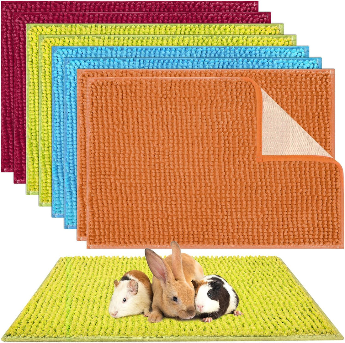 Barydat 8 Pcs Guinea Pig Cage Liner