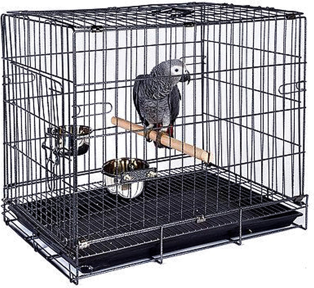 Large Easy Portable Durable Metal Travel/Veterinary Parrot Bird