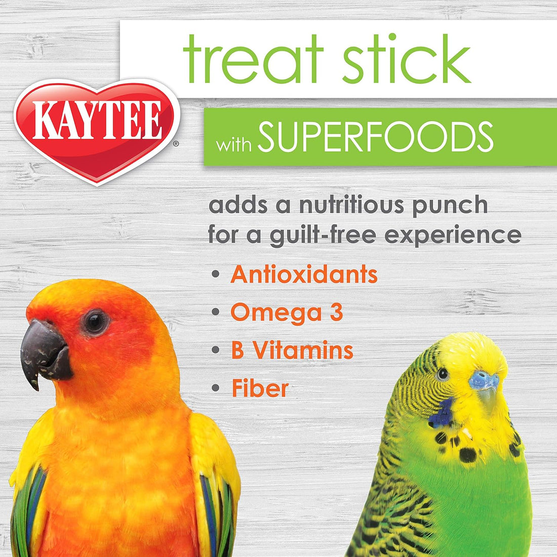 Kaytee Avian Superfood Treat Stick Spinach & Kale 5.5oz