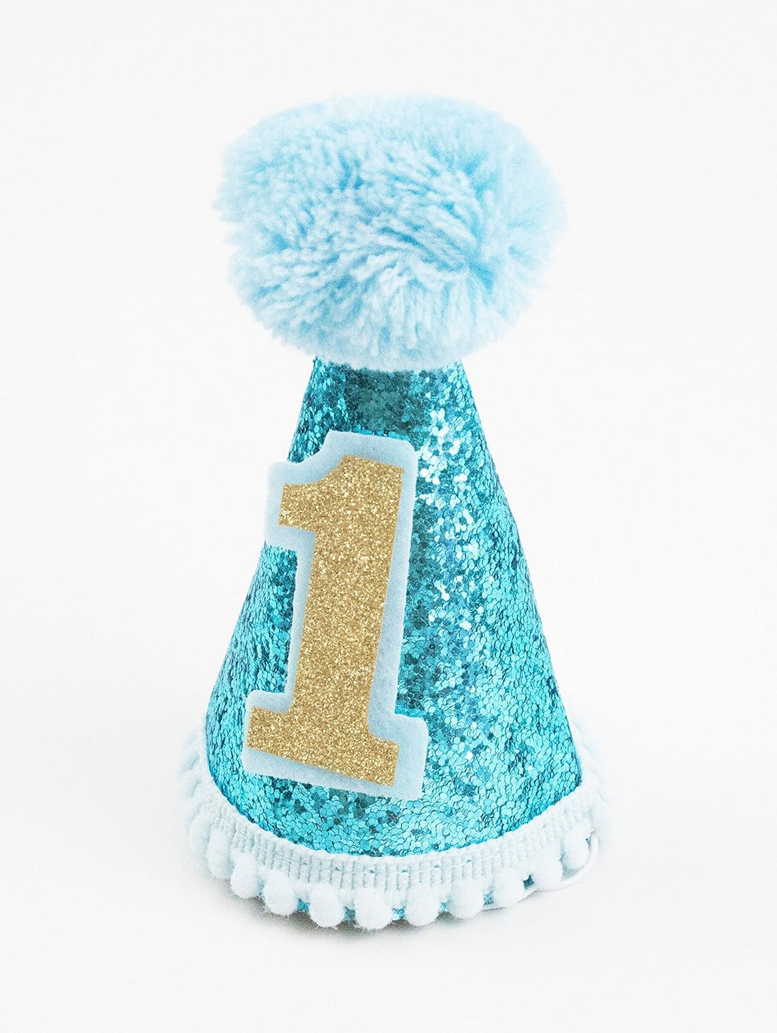 PET SHOW Blue Dog 1st Birthday Party Hat for Small Medium Dogs Boys