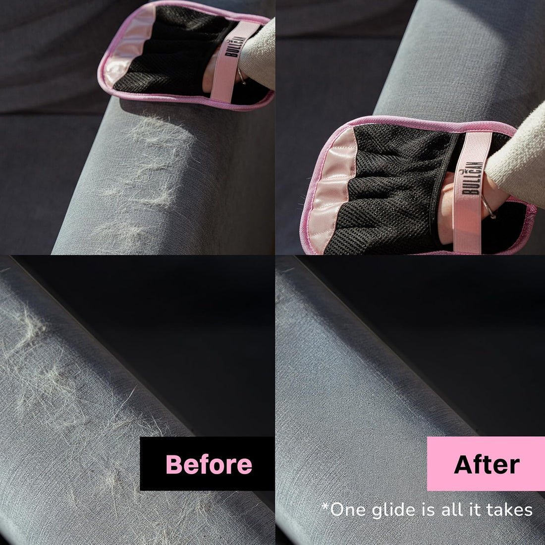 2-Pack Dog & Cat Hair Remover Glove