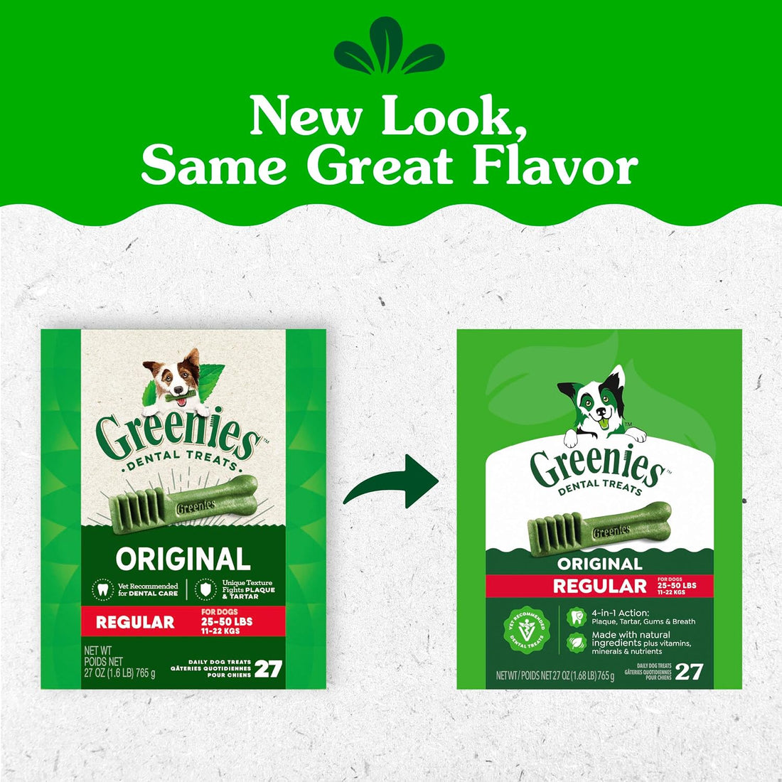 Greenies Veterinarian-Recommended Adult Natural Dental Dog Treats
