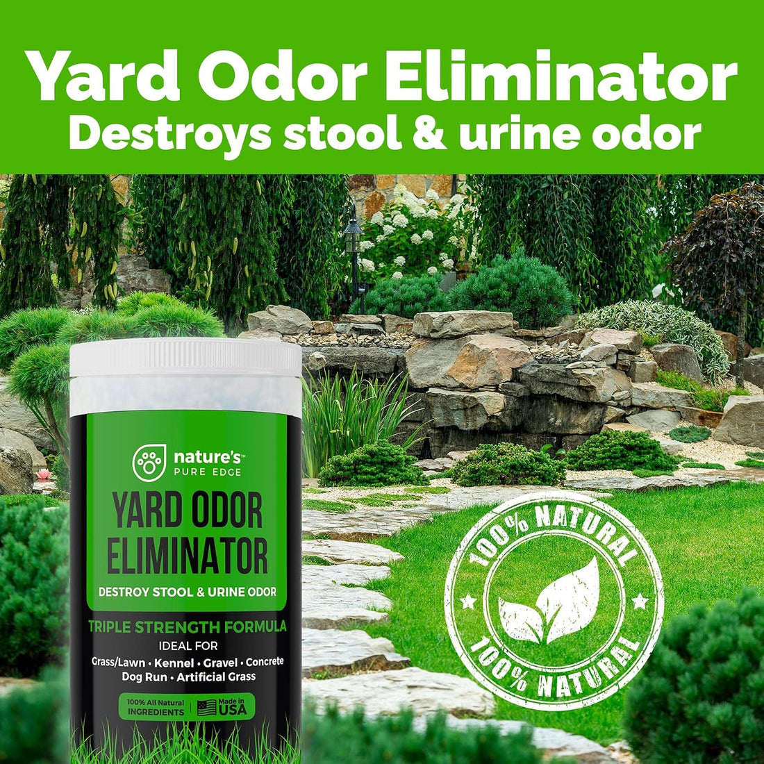 Nature's Pure Edge Yard Odor Eliminator