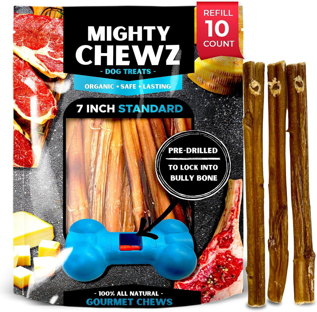 7" Standard Bully Sticks 10 Pack Refill