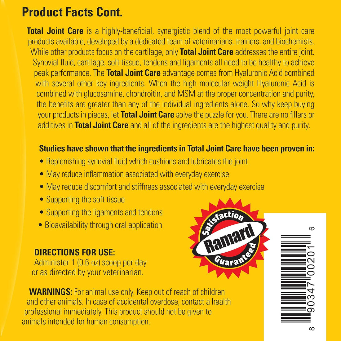 Ramard Total Joint Care Supplements