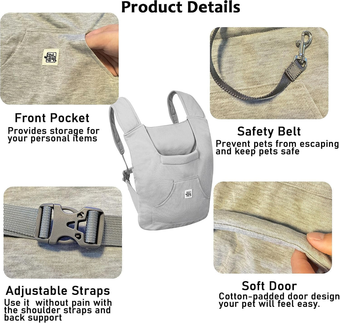 FLAdorepet Pet Carrier Backpack for Extra Small Dog Cat