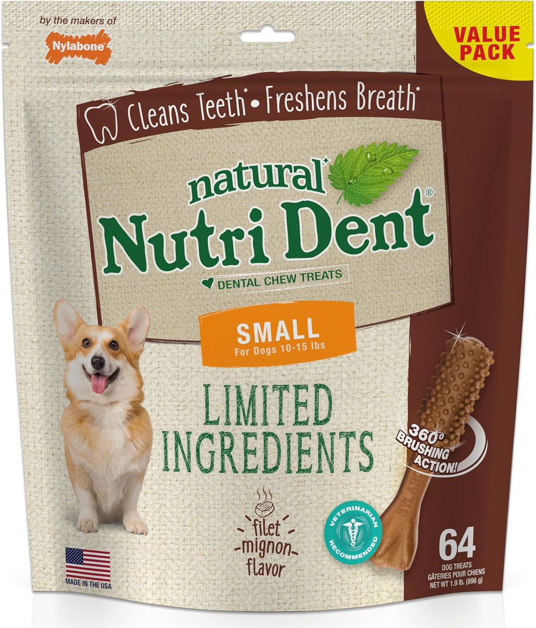 Nylabone Nutri Dent Dog Dental Chews