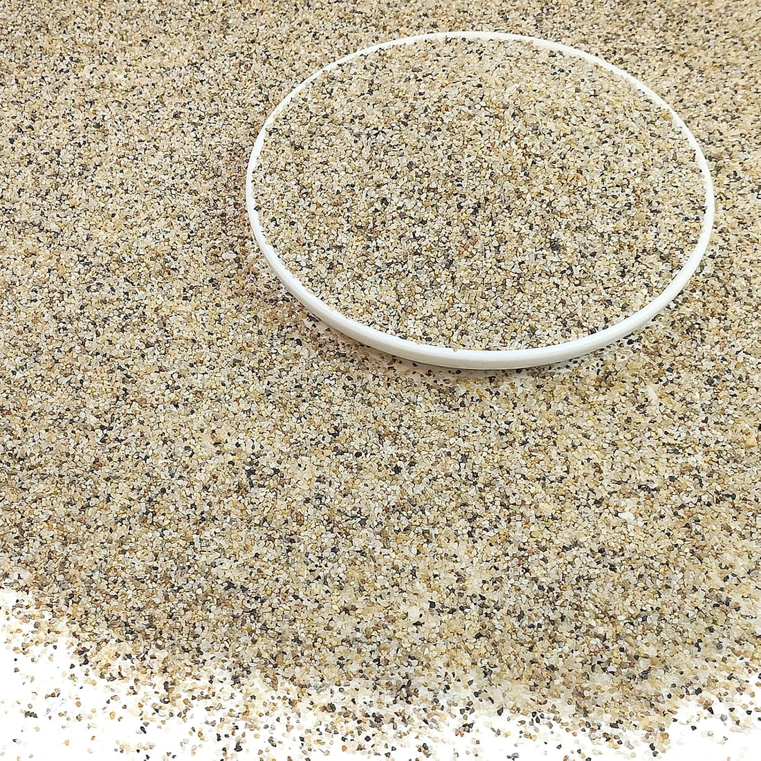 Beige Aquarium Sand, 5lbs Fish Tank Sand Mini Gravel Substrate