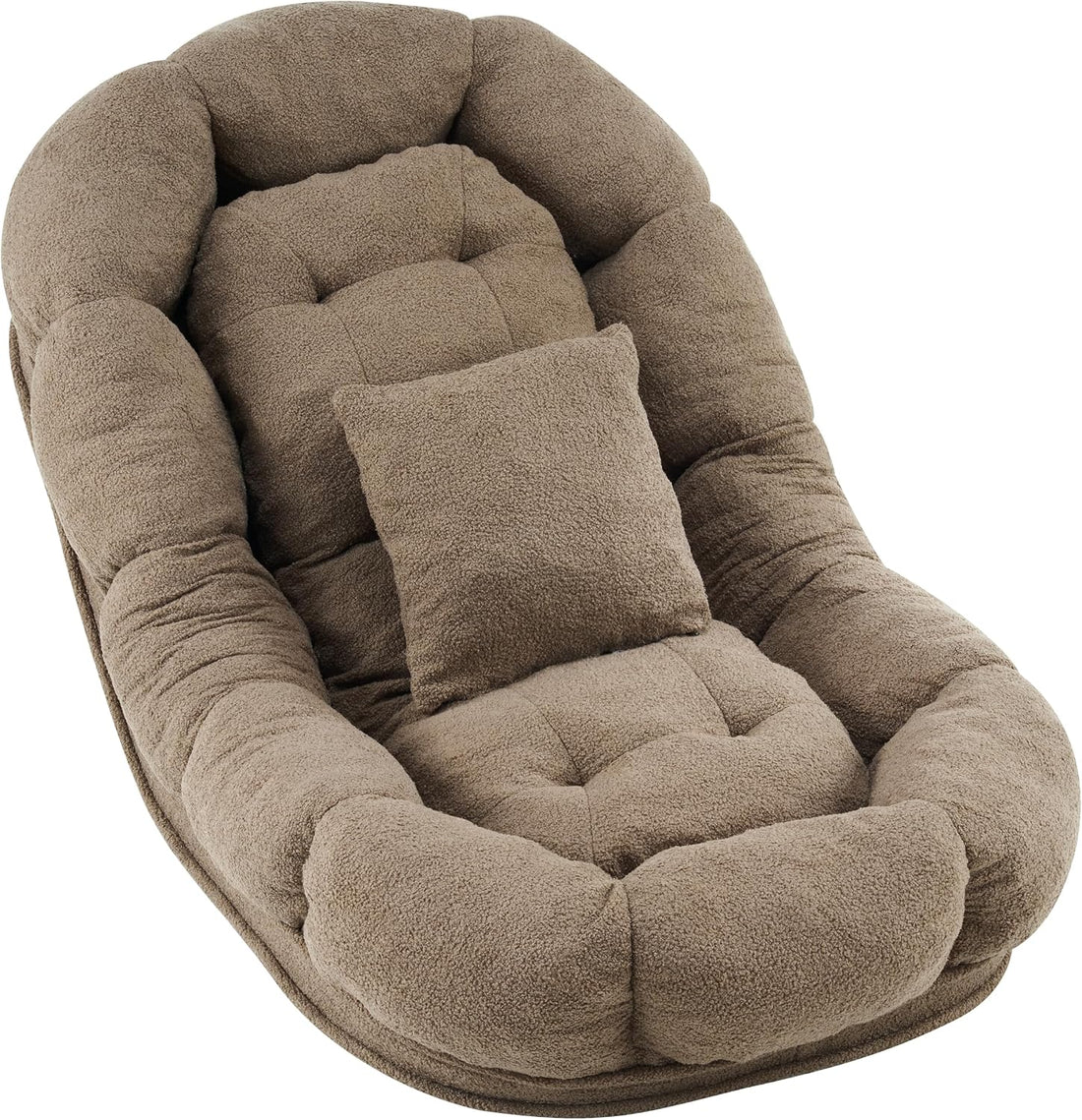 Merax 68.9" Plush Convertible Floor Sofa, Adjustable Pet Bed