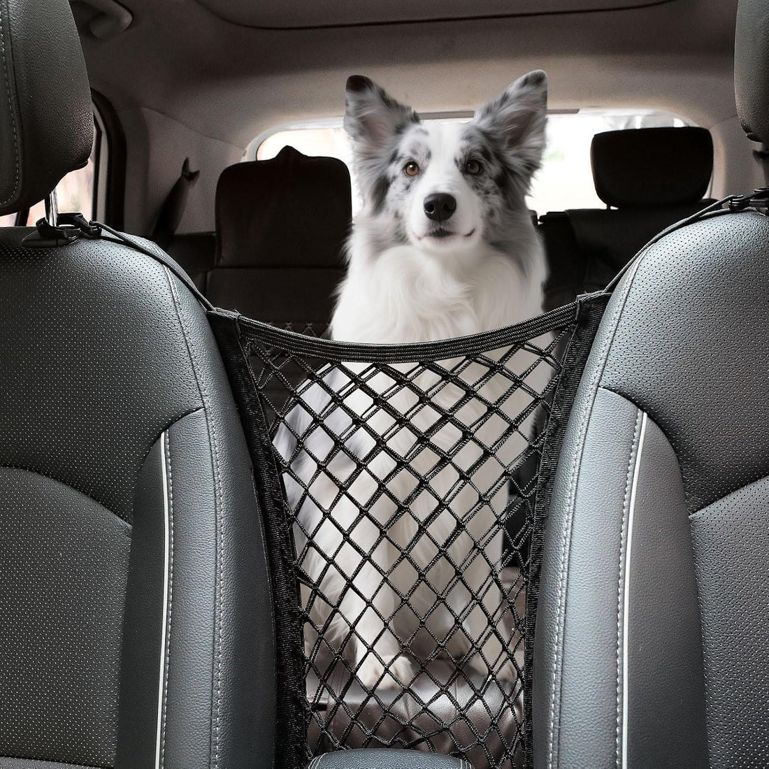 Dog Car Net Barrier for SUV, Upgraded Dog Travel Accessory