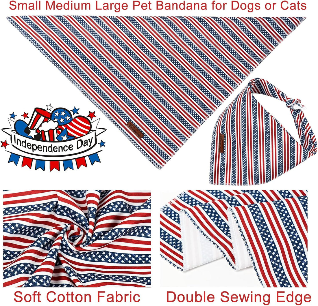 UP URARA PUP 4th of July Dog Bandana