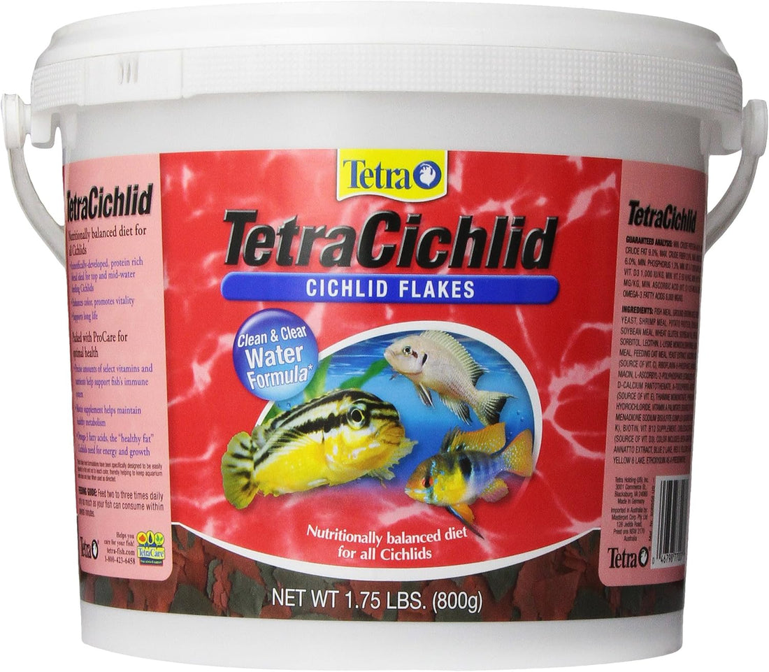 Tetra Tetra Cichlid Large Flake Food 5.65oz