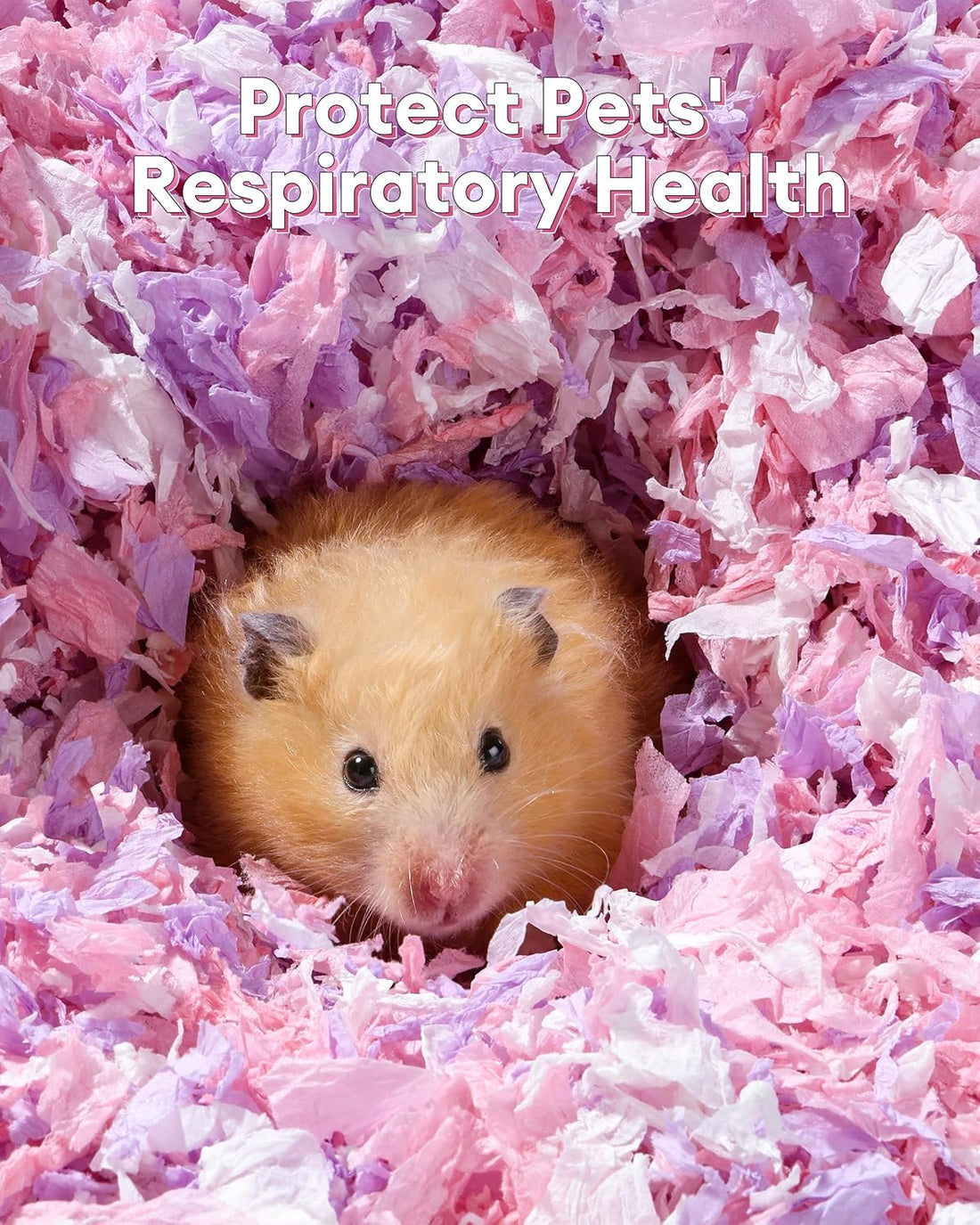 Hamster Paper Bedding 12L Odor Control 99% Dust-Free