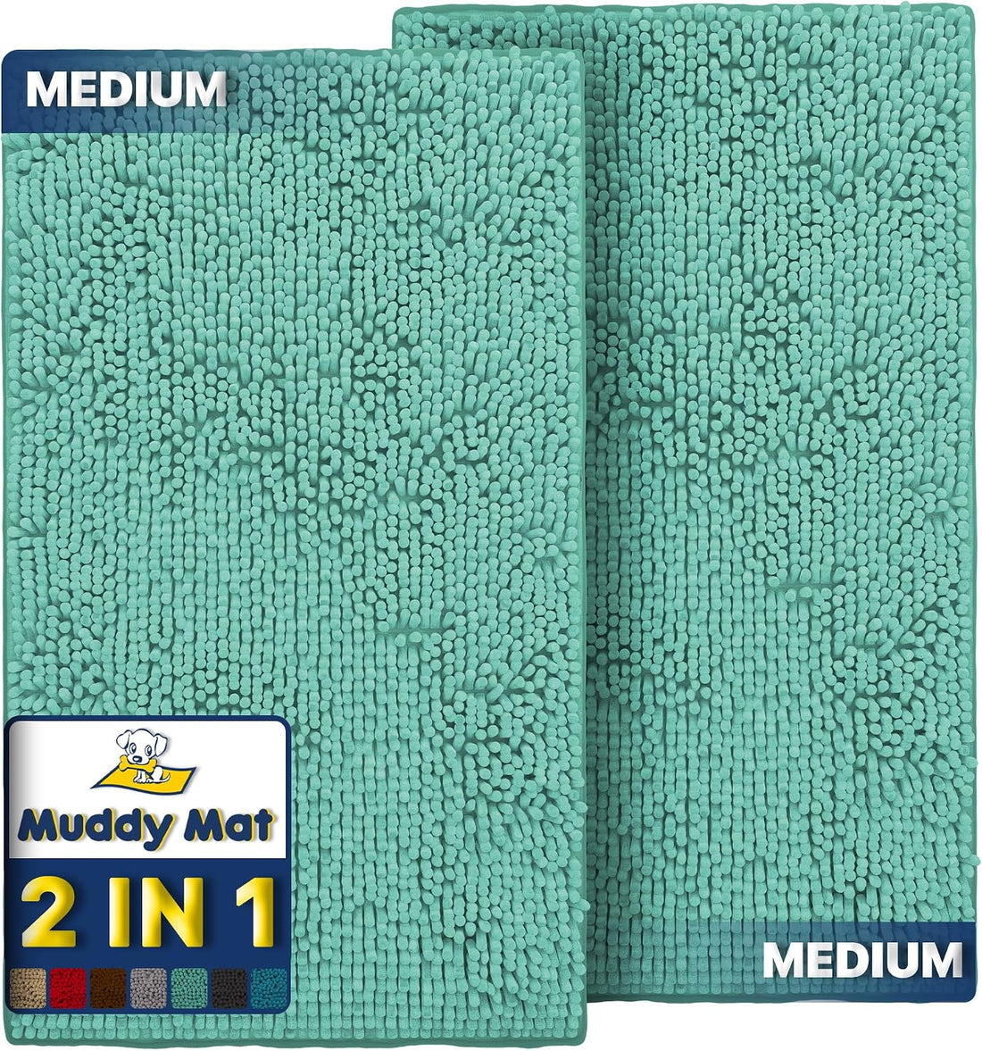 Muddy Mat® 2-Piece Brown Medium 30"X19" AS-SEEN-ON-TV Highly
