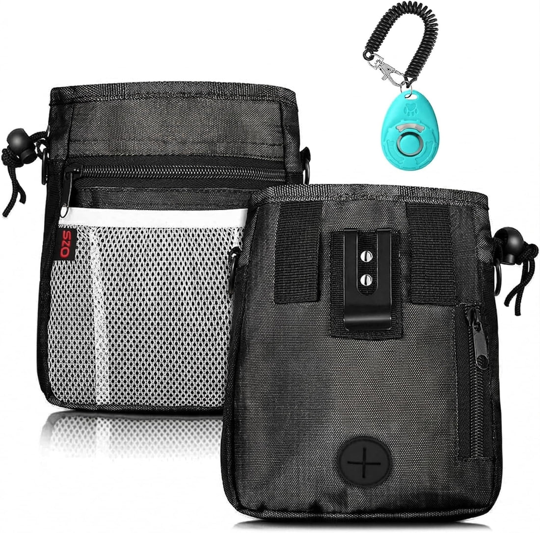 SZO Dog Treat Pouch - 3 Ways to Wear Treat Pouches for Pet Training