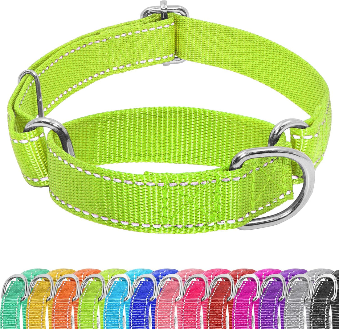 Seyezo Martingale Dog Collar - Adjustable No Buckle Slip Collar,XS