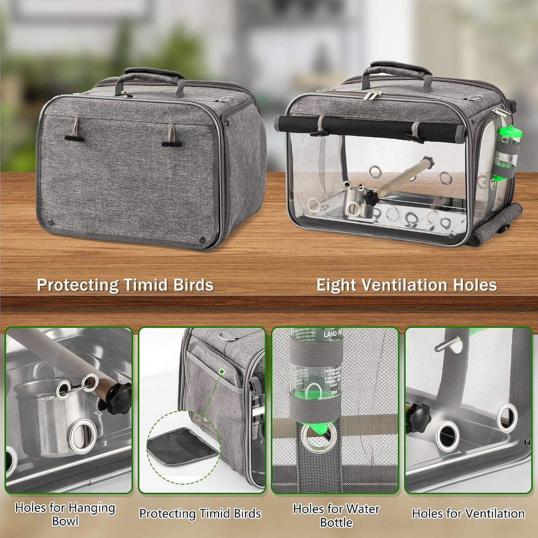 Suertree Bird Carrier Airline Approved