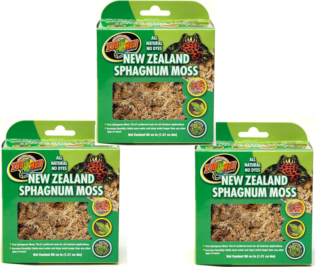 Zoo Med Laboratories New Zealand Sphagnum Moss, 240 Cubic Inch