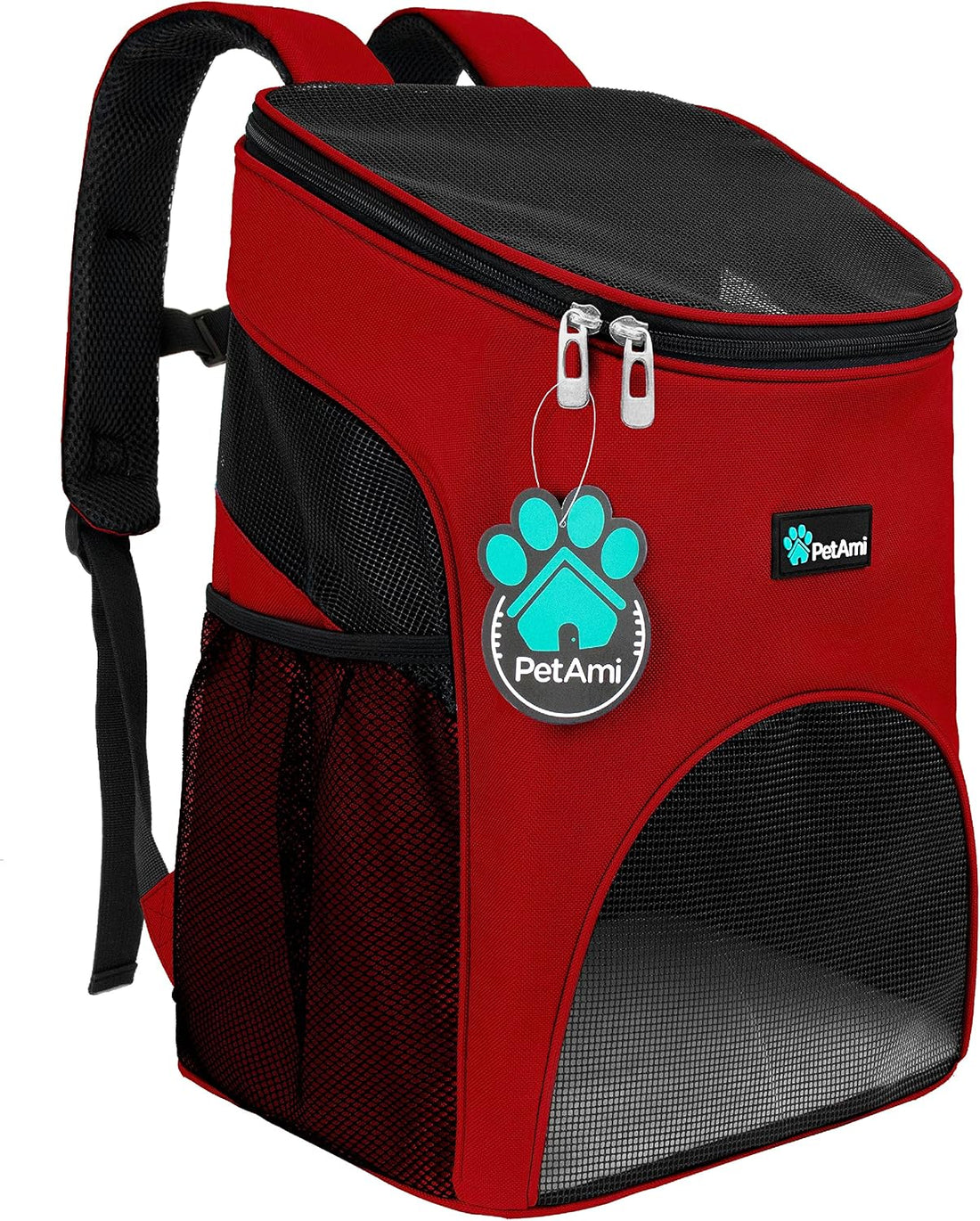 PetAmi Cat Backpack Carrier for Small Dogs and Large Cats