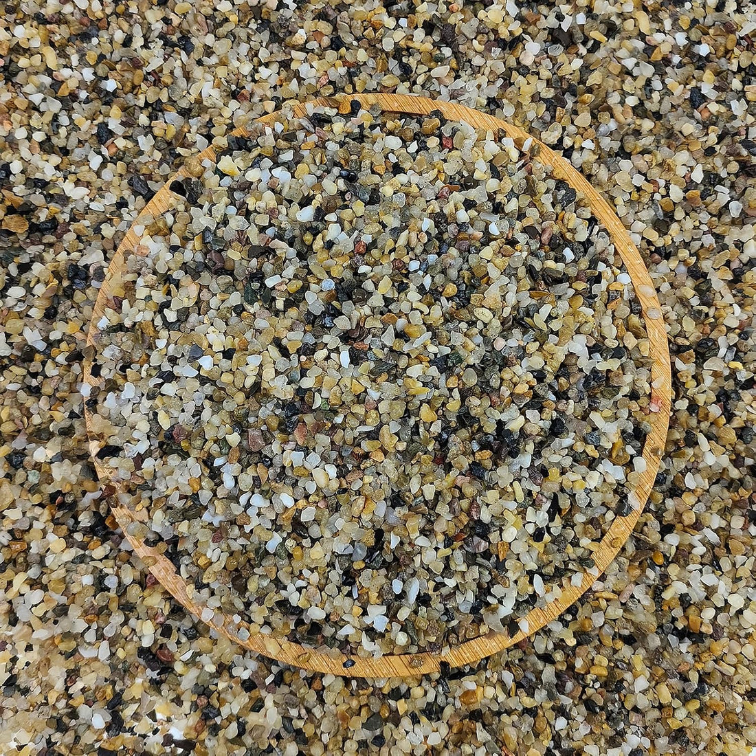 FANTIAN 5 lbs Aquarium Gravel, 1/4 Inch Pea Gravel for Fish Tank