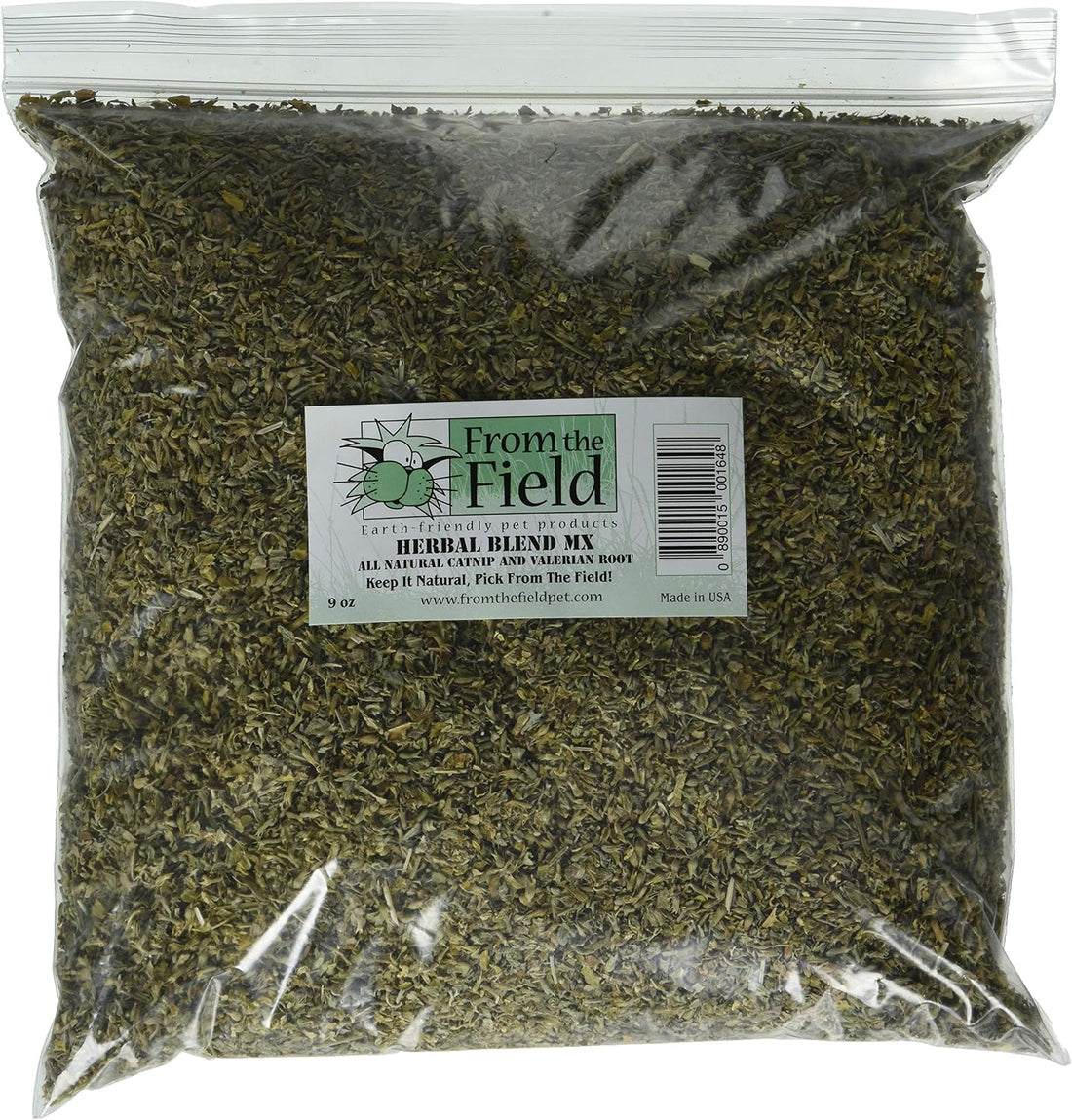 from The Field | Organically Grown Catnip & Valerian Root Blend |0.5