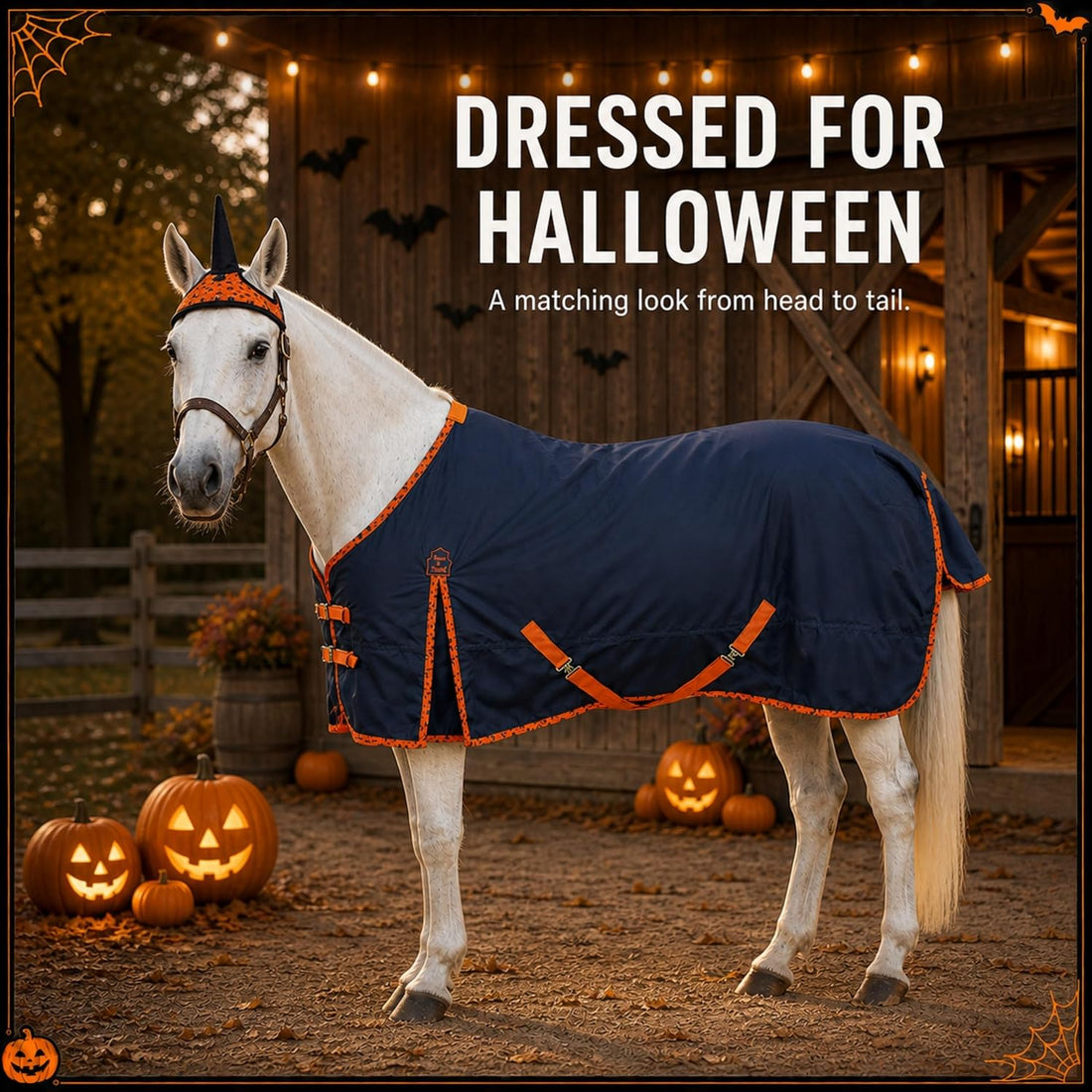 BARN & STABLE 600D Ripstop Lightweight Horse Turnout Sheet No