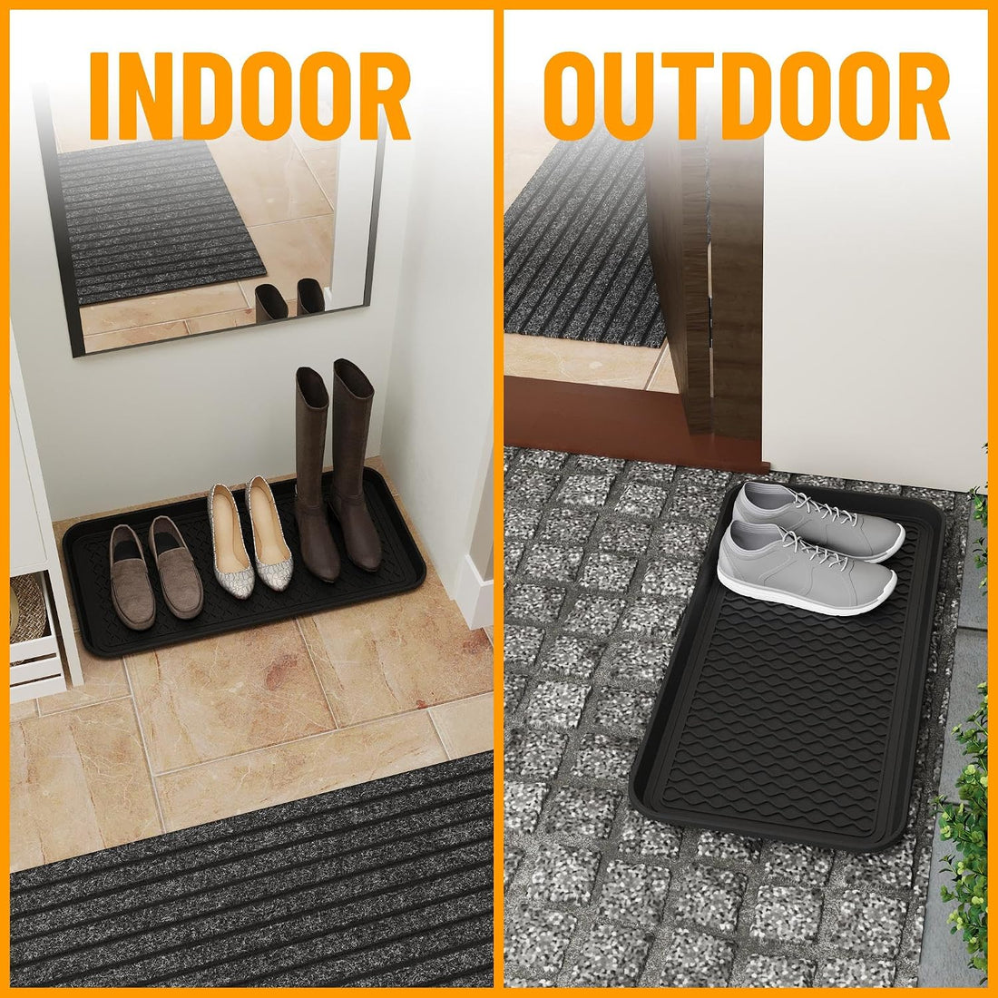 Ottomanson Multipurpose All Season Boot Tray Mat