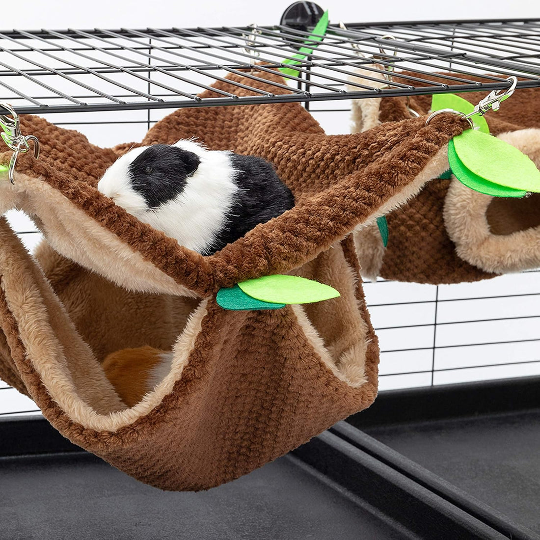 Guinea Pig Hideout, Hammock & Tunnel, Washable Cage Accessories