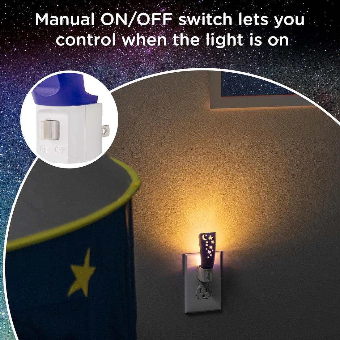 Lights By Night Aqualites Plug in Night Light with Dusk to Dawn Sensor