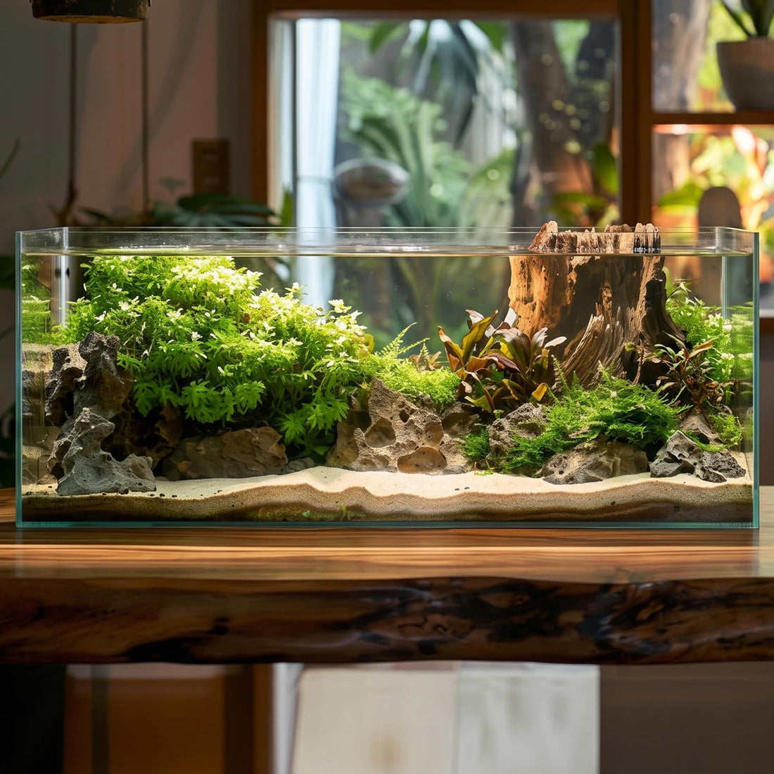 6.6 Gallon Rimless Low‑Profile Aquarium