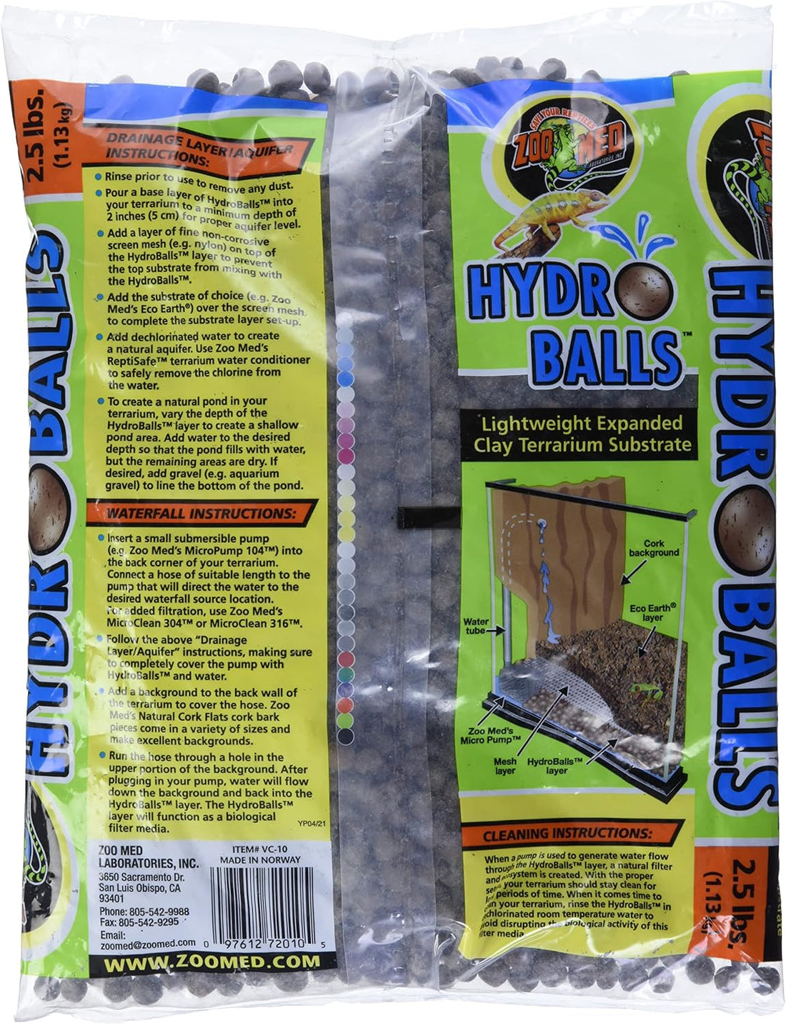 Zoo Med HydroBalls 2.5 lbs.