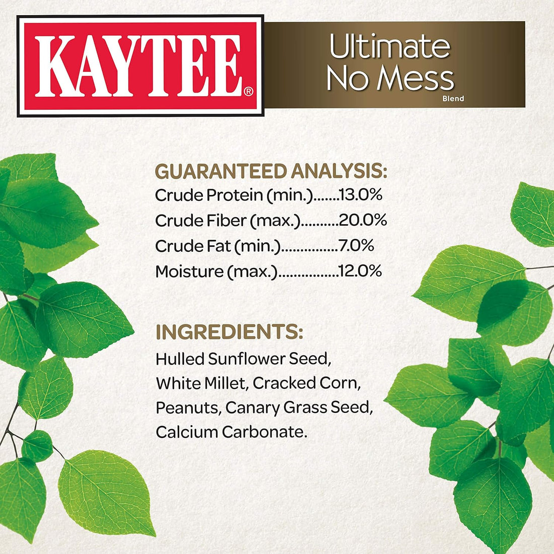 Kaytee Wild Bird Ultimate No Mess Wild Bird Food Seed For Cardinals