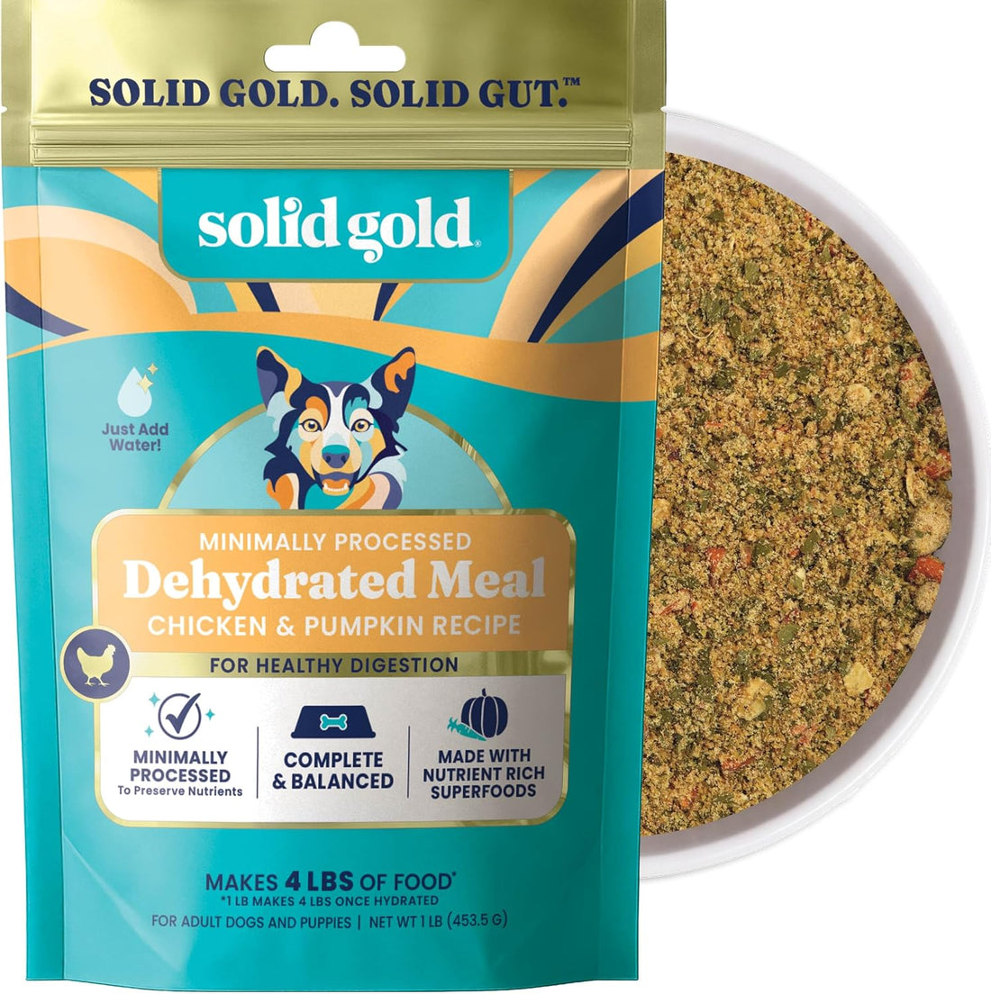 Solid Gold Dehydrated Chicken & Pumpkin Dog Food