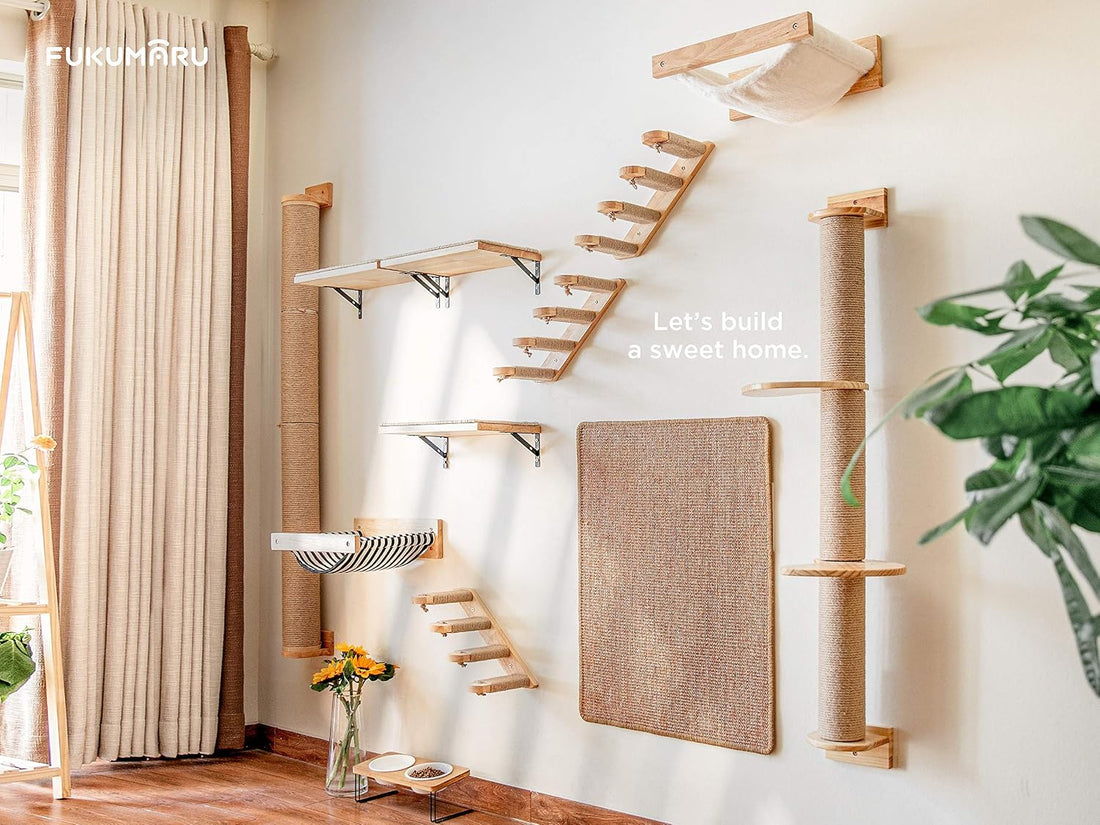 FUKUMARU Wall Mounted Cat Hammock