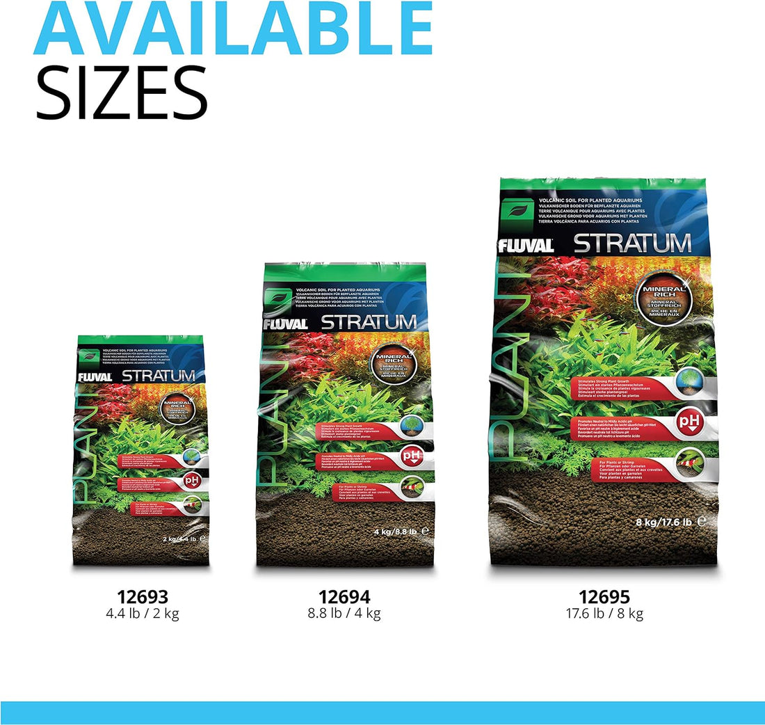 Fluval 12694 Plant and Shrimp Stratum for Freshwater Fish Tanks