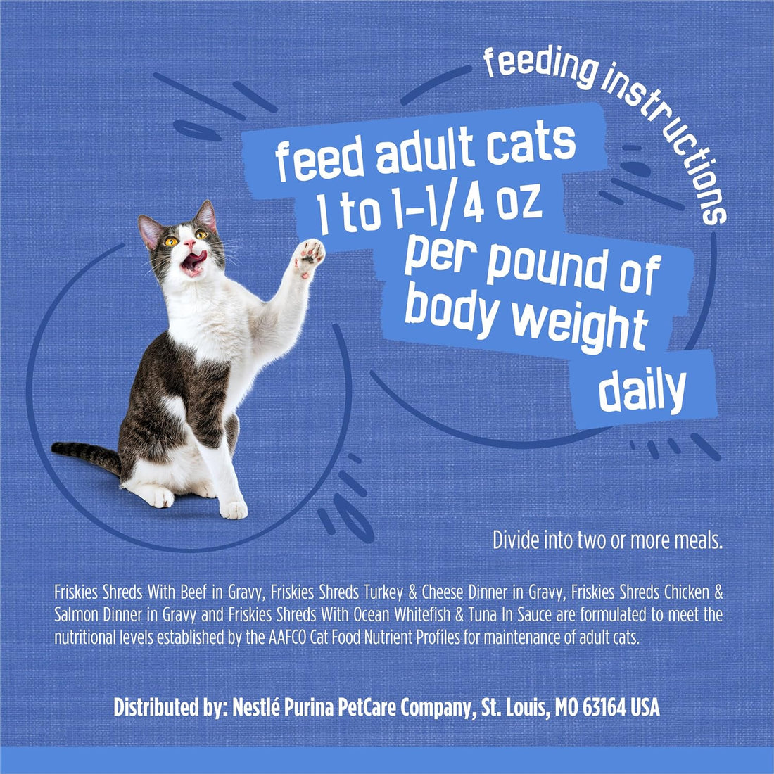 Purina Friskies Wet Cat Food Variety Pack, Shreds With Beef
