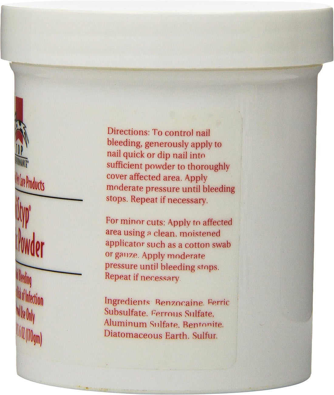 Top Performance MediStyp Pet Styptic Powder with Benzocaine —