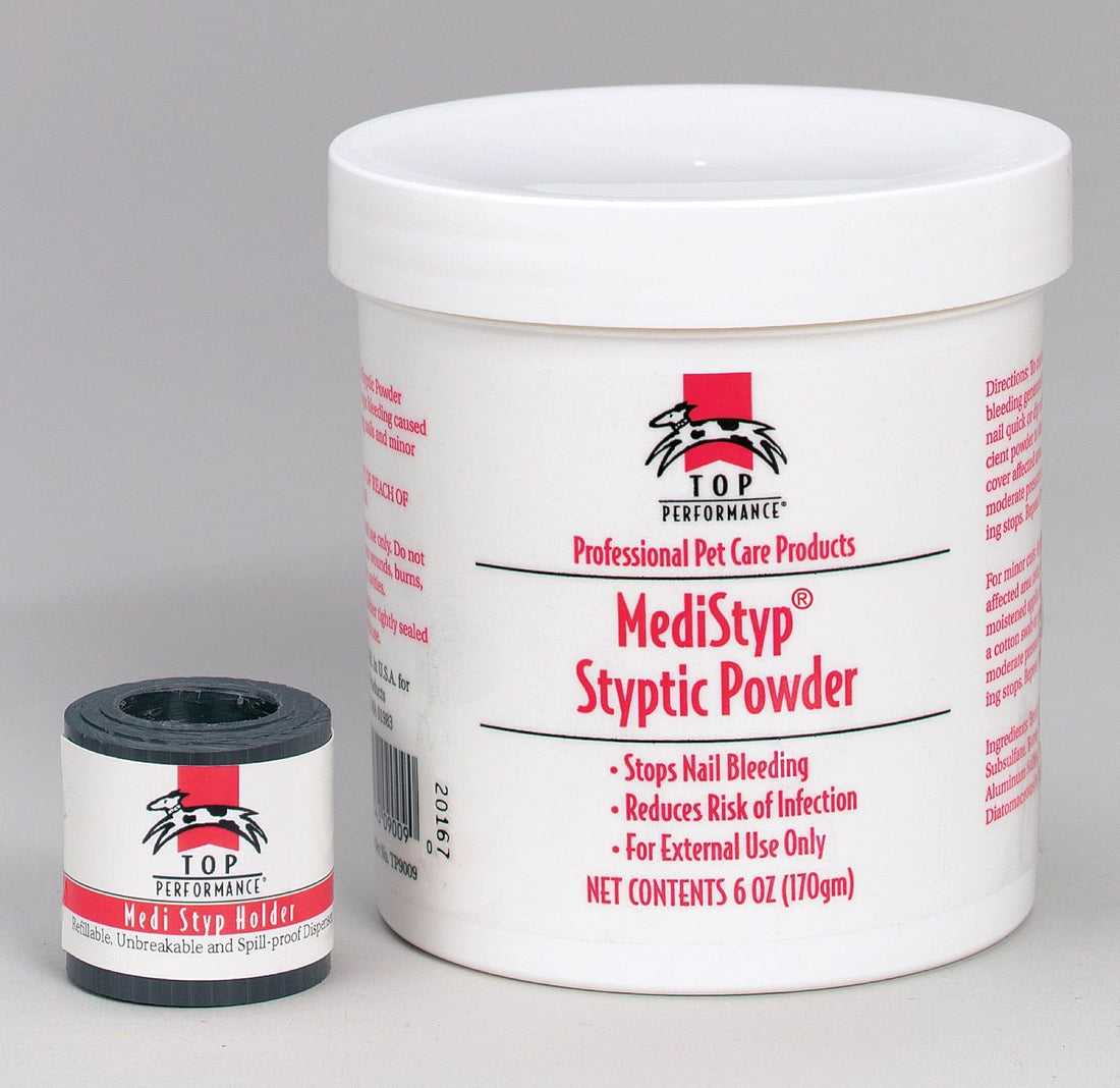 Top Performance MediStyp Pet Styptic Powder with Benzocaine —