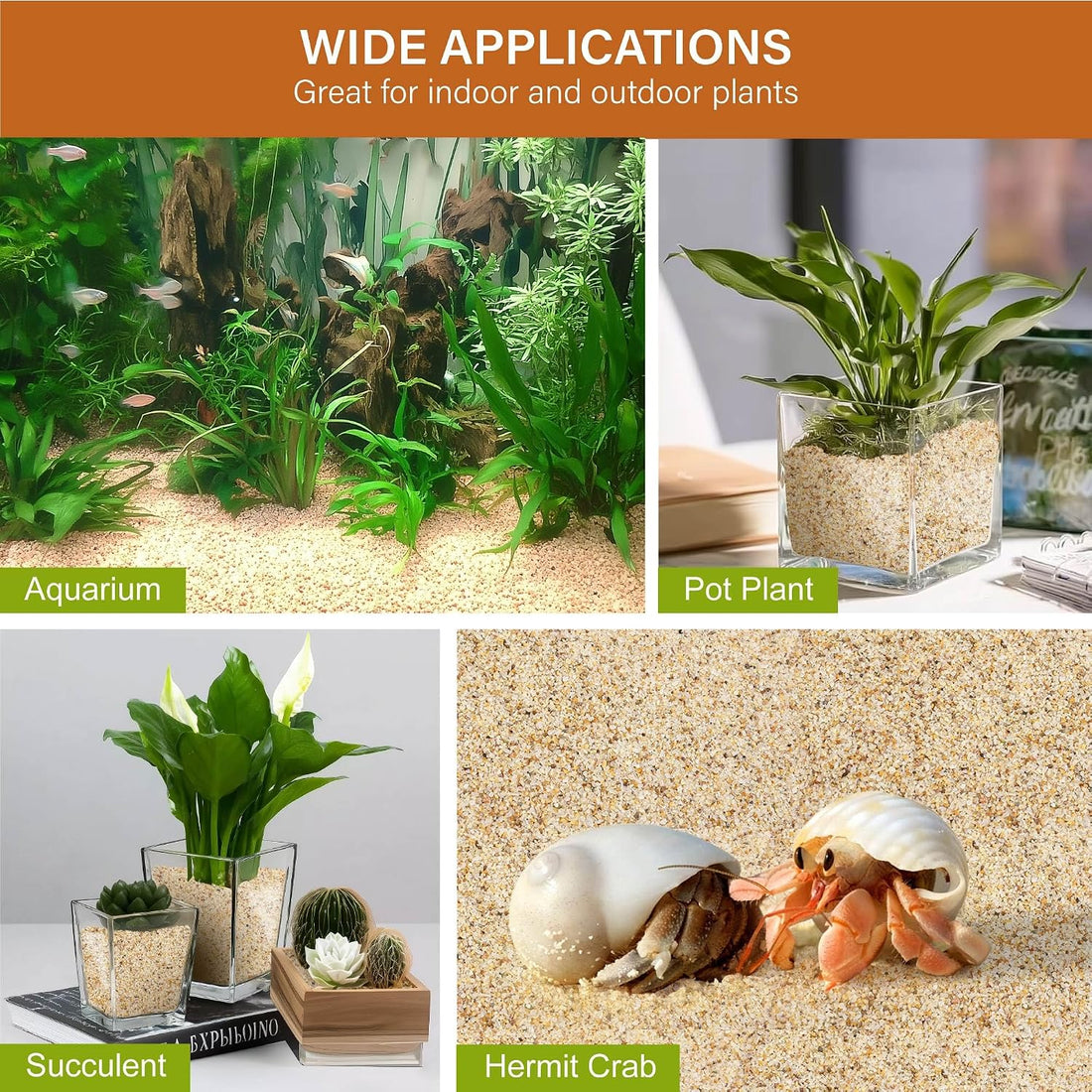 NUPICK 1mm Horticultural Sand for Plants