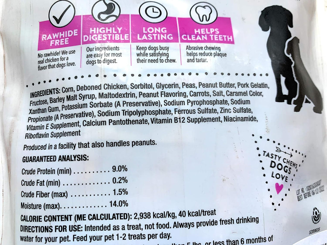 DENTLEY'S Rawhide Free Chicken Wrapped Mini Sticks