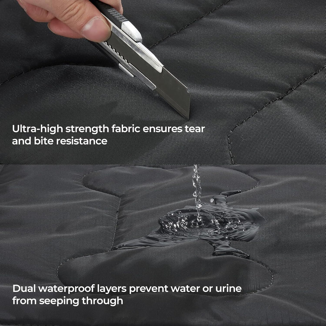 Chew Proof Indestructible Dog Crate Pad