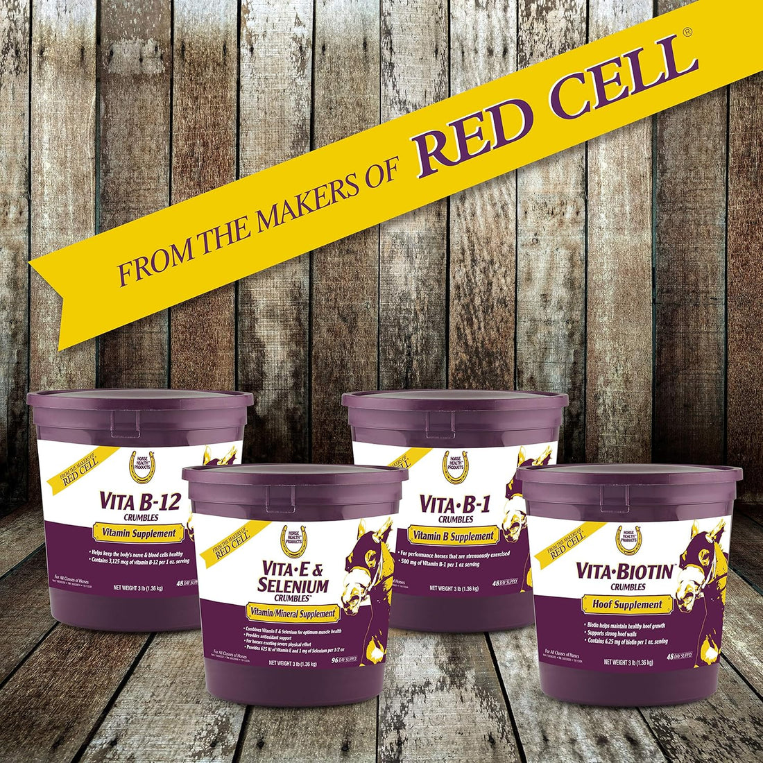 Horse Health Vita E & Selenium Crumbles Vitamin Supplement